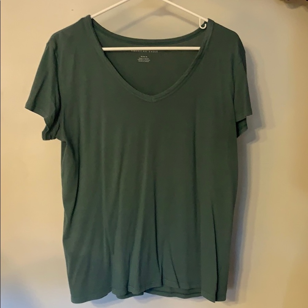 Teal American Eagle Tee